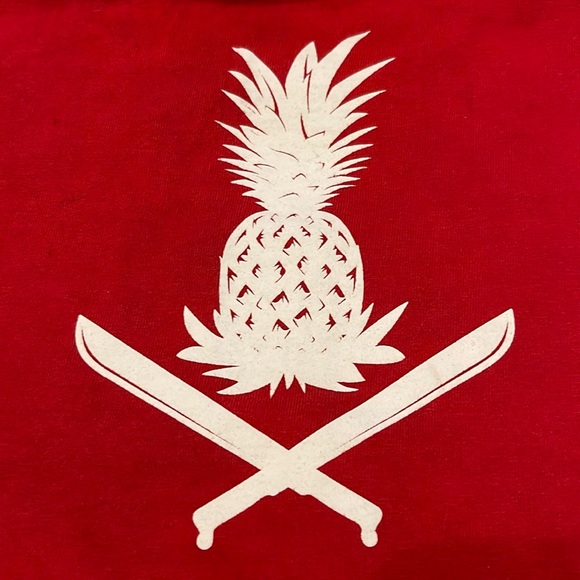 Farmer’s Market Hawaii T-Shirt - Red/White - Picture 4 of 5